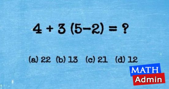 Equation 11 Solve and Choose correct answer