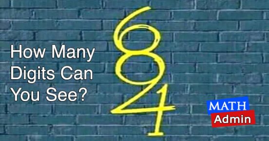 How many digits can you see