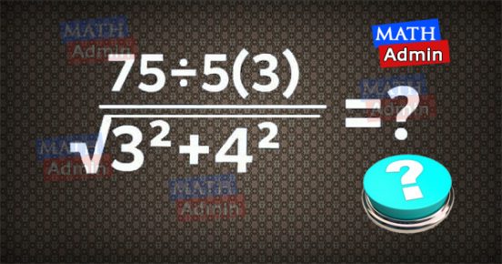 Do you have strong math skills to solve this