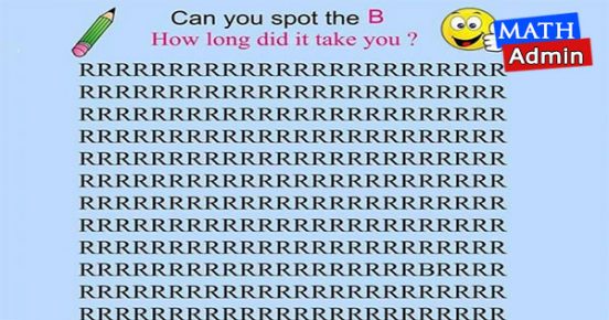 Pictorial 7 : Spot the B