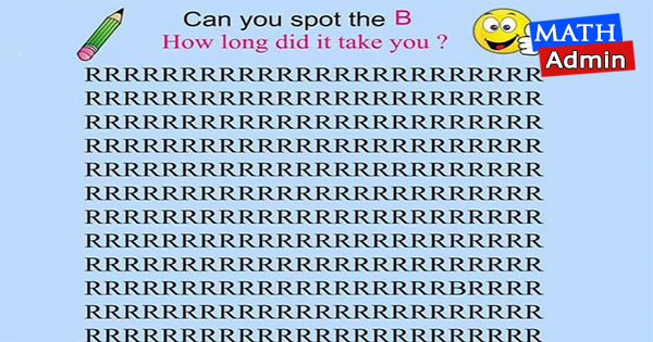 Pictorial 7 : Spot the B