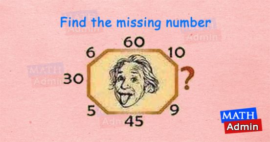 Pictorial 8 Find the missing number